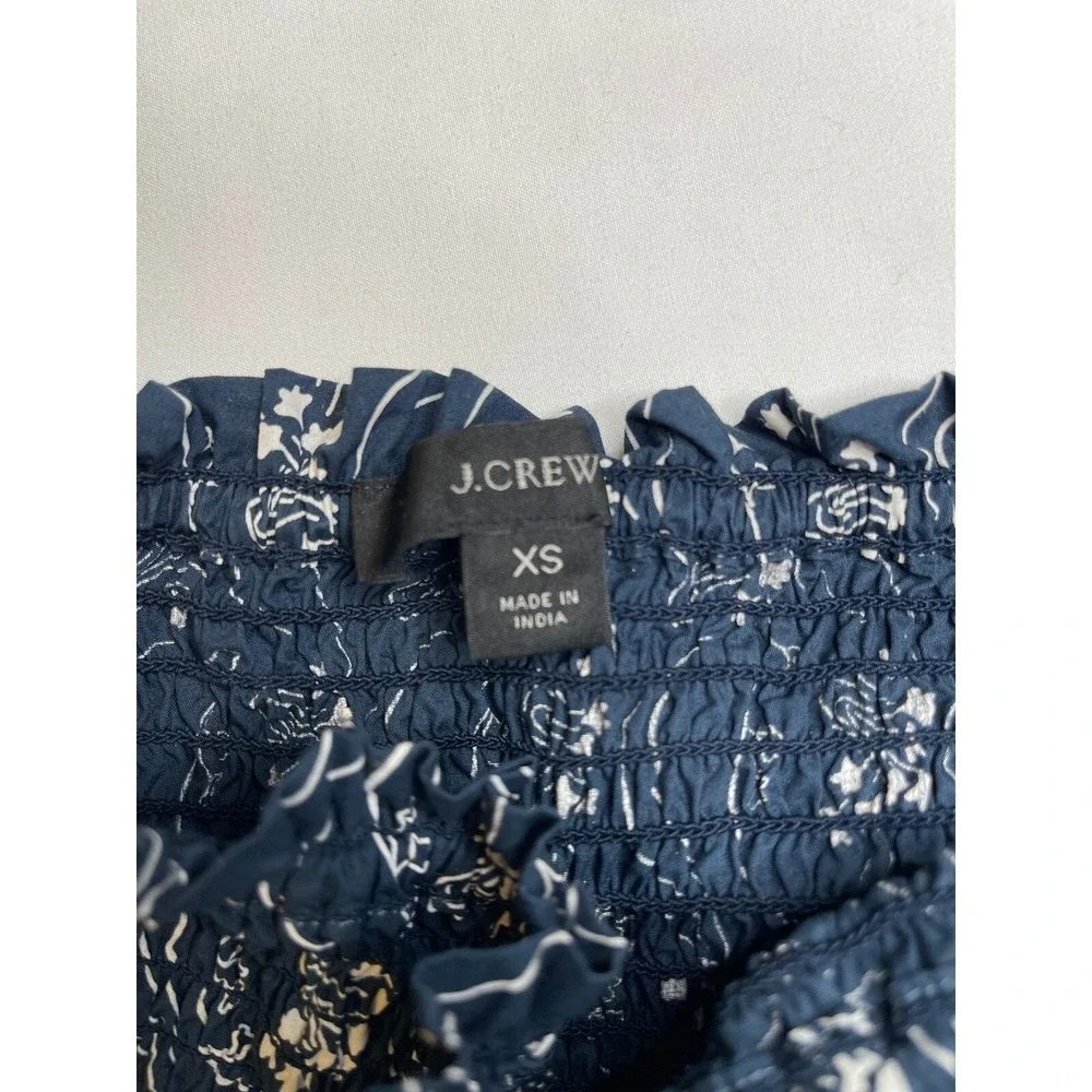 J. Crew smocked square